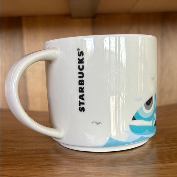 Starbucks Lake Tahoe Mug - Blue and White - Picture 4 of 5
